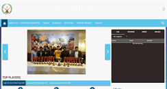 Desktop Screenshot of chicagocricket.org